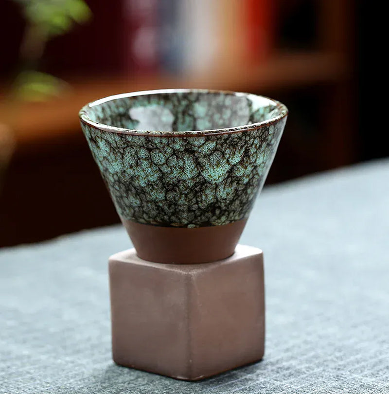 aquafire jap pottery cup