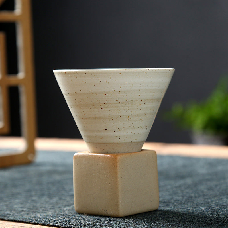 pure ivory jap pottery cup